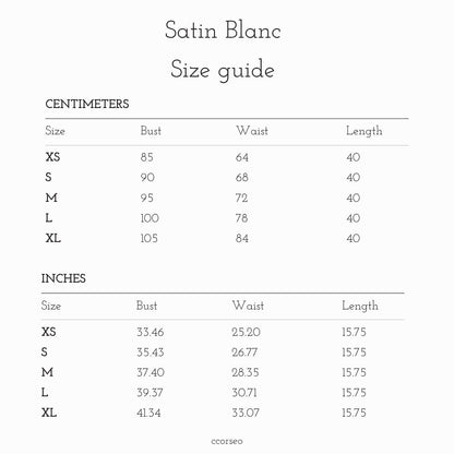 Satin Blanc